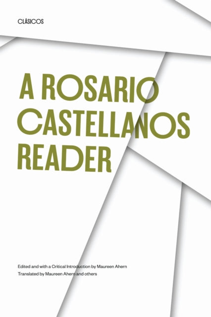 Book cover of: Rosario Castellanos Reader