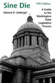 Book cover of: Sine Die. By: Edward D. Seeberger