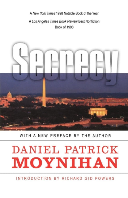 Book cover of: Secrecy. By: Daniel Patrick Moynihan
