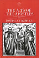 Book cover of: Acts of the Apostles. By: Fitzmyer, Joseph A.