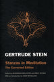 Book cover of: Stanzas in Meditation. By: Gertrude Stein