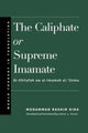 Book cover of: Caliphate or Supreme Imamate. By: Muhammad Rashid Rida