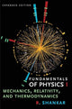 Book cover of: Fundamentals of Physics I. By: R. Shankar