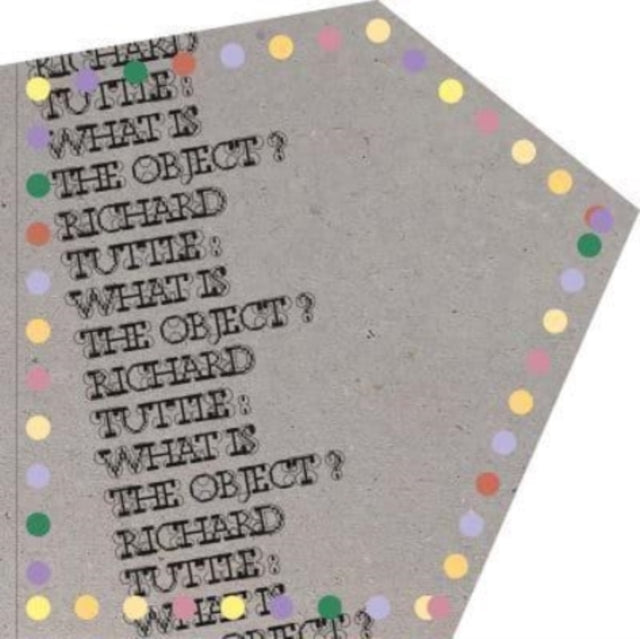 Book cover of: Richard Tuttle. By: Peter N. Miller