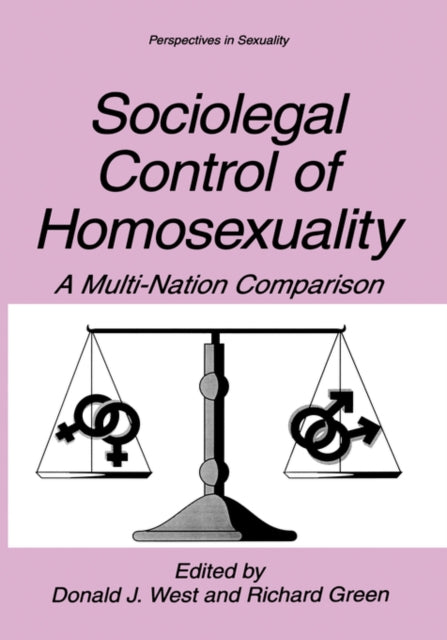 Book cover of: Sociolegal Control of Homosexuality