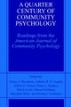 Book cover of: Quarter Century of Community Psychology