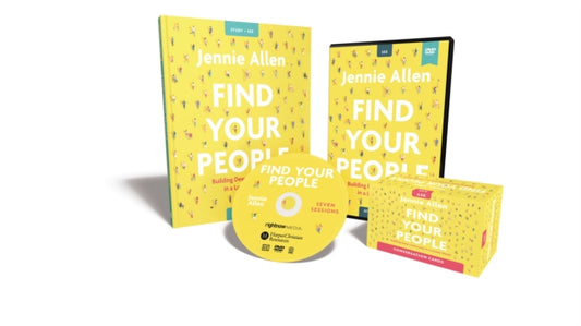 Book cover of: Find Your People Curriculum Kit. By: Jennie Allen
