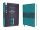 Book cover of: NASB, Super Giant Print Reference Bible, Leathersoft, Teal, Red Letter, 1995 Text, Comfort Print