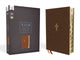 Book cover of: NASB, Thinline Bible, Leathersoft, Brown, Red Letter, 1995 Text, Thumb Indexed, Comfort Print