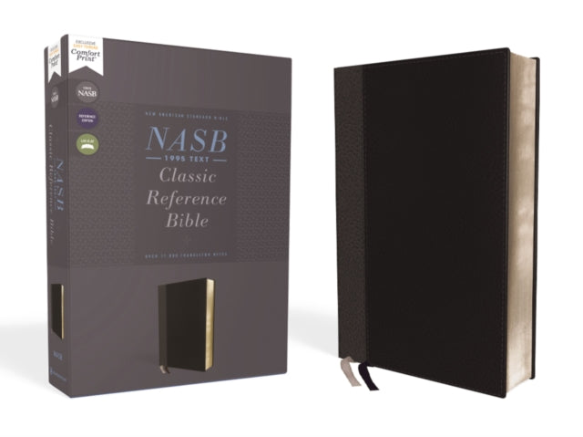 Book cover of: NASB, Classic Reference Bible, Leathersoft, Black, Red Letter, 1995 Text, Comfort Print. By: Zondervan Publishing Company