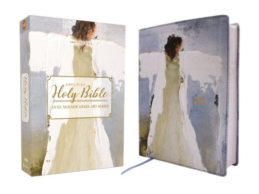 Amplified Holy Bible, Anne Neilson Angel Art Series, Leathersoft, Blue 9780310461593 Anne Neilson