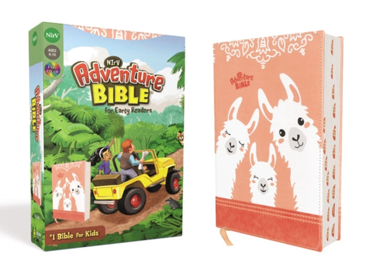 Book cover of: NIrV, Adventure Bible for Early Readers, Leathersoft, Coral, Full Color, Thumb Indexed Tabs. By: Lawrence O. Richards