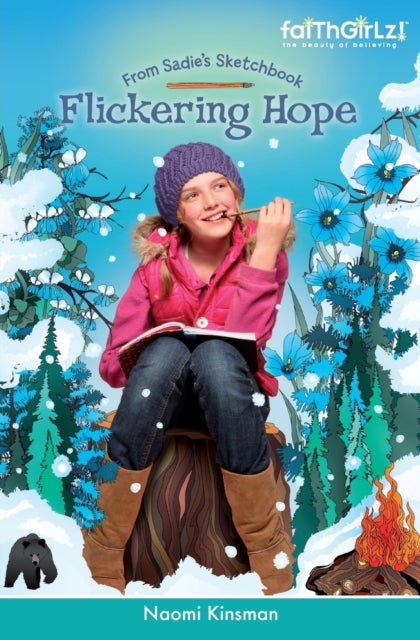 Book cover of: Flickering Hope. By: Naomi Kinsman Downing