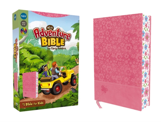 Book cover of: NIrV, Adventure Bible for Early Readers, Leathersoft, Pink, Full Color. By: Lawrence O. Richards