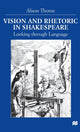 Book cover of: Vision and Rhetoric in Shakespeare