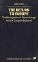 Book cover of: Return To Europe. By: Alan Smith