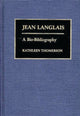 Book cover of: Jean Langlais