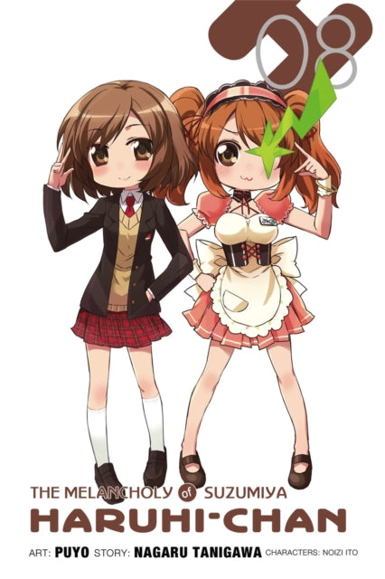 Book cover of: Melancholy of Suzumiya Haruhi-Chan, Vol. 8. By: Nagaru Tanigawa