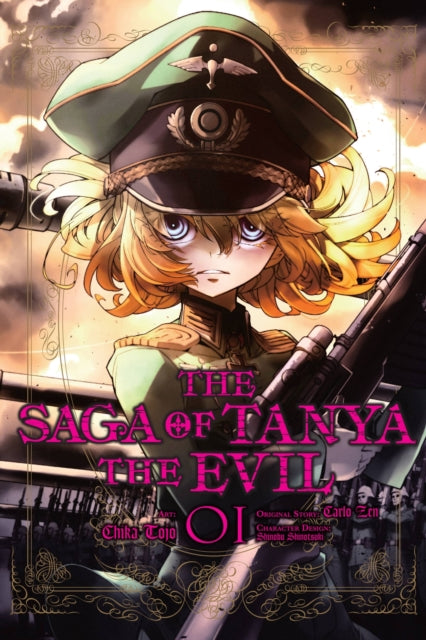 Book cover of: Saga of Tanya the Evil, Vol. 1 (manga). By: カルロ・ゼン