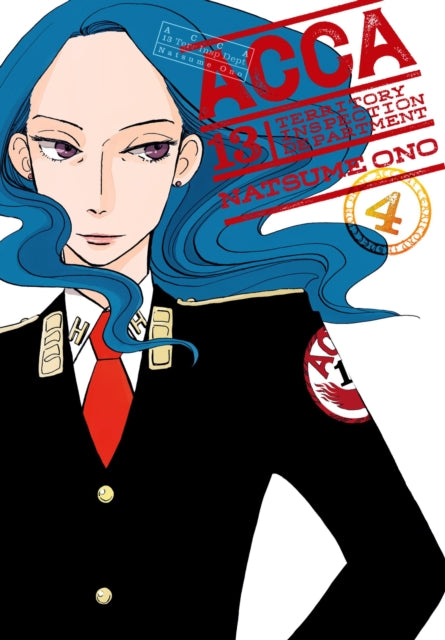 Book cover of: ACCA 13-Territory Inspection Department, Vol. 4. By: Natsume Ono