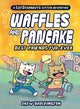 Book cover of: Waffles and Pancake: Best Friends Fur-Ever (A Graphic Novel). By: Drew Brockington