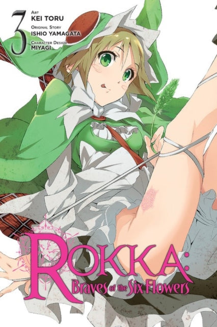 Book cover of: Rokka: Braves of the Six Flowers, Vol. 3 (Manga). By: Ishio Yamagata