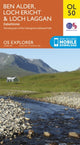 Book cover of: Ben Alder, Loch Ericht & Loch Laggan, Dalwhinnie