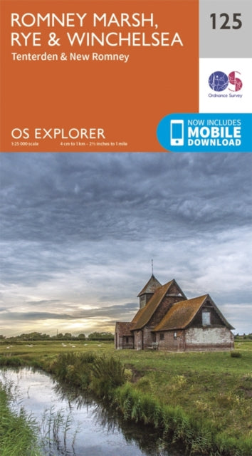 Book cover of: Romney Marsh, Rye and Winchelsea. By: Ordnance Survey