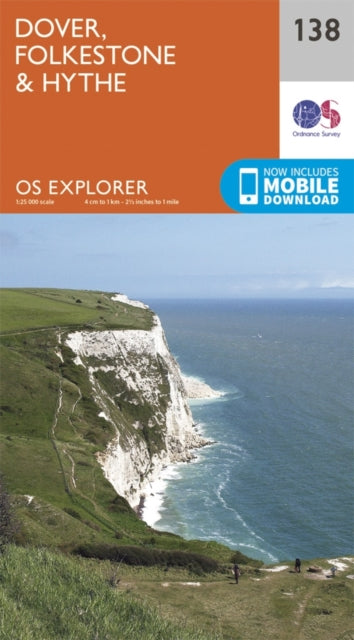 Book cover of: Dover, Folkstone and Hythe. By: Ordnance Survey
