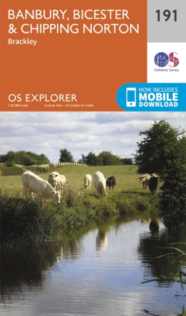 Book cover of: Banbury, Bicester and Chipping Norton. By: Ordnance Survey