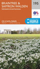 Book cover of: Braintree and Saffron Walden. By: Ordnance Survey