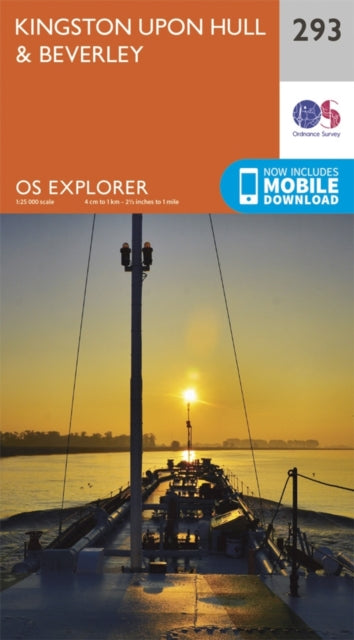 Book cover of: Kingston-Upon-Hull and Beverley. By: Ordnance Survey