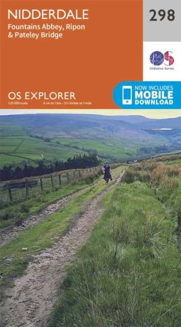 Book cover of: Nidderdale. By: Ordnance Survey
