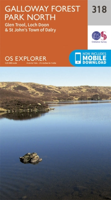 Book cover of: Galloway Forest Park North. By: Ordnance Survey