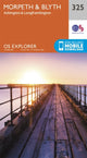 Book cover of: Morpeth and Blyth. By: Ordnance Survey