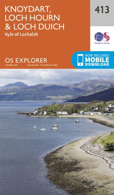 Book cover of: Knoydart, Loch Hourn and Loch Duich. By: Ordnance Survey