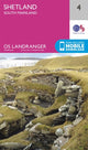 Book cover of: Shetland - South Mainland. By: Ordnance Survey