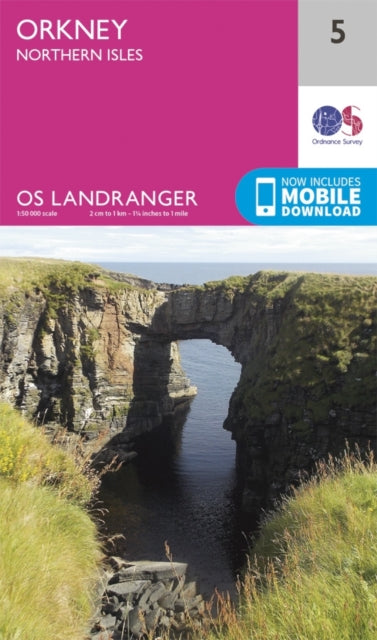 Book cover of: Orkney - Northern Isles. By: Ordnance Survey