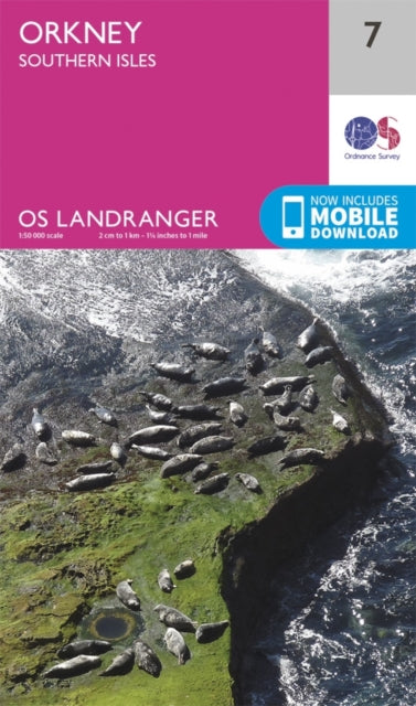Book cover of: Orkney - Southern Isles. By: Ordnance Survey