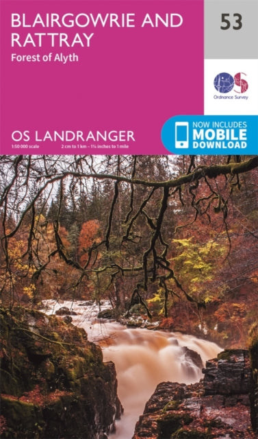 Book cover of: Blairgowrie & Forest of Alyth. By: Ordnance Survey