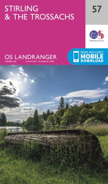 Book cover of: Stirling & the Trossachs. By: Ordnance Survey