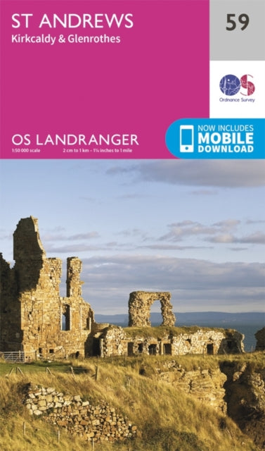 Book cover of: St Andrews, Kirkcaldy & Glenrothes. By: Ordnance Survey