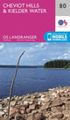 Book cover of: Cheviot Hills & Kielder Water. By: Ordnance Survey