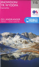 Book cover of: Snowdon & Caernarfon. By: Ordnance Survey