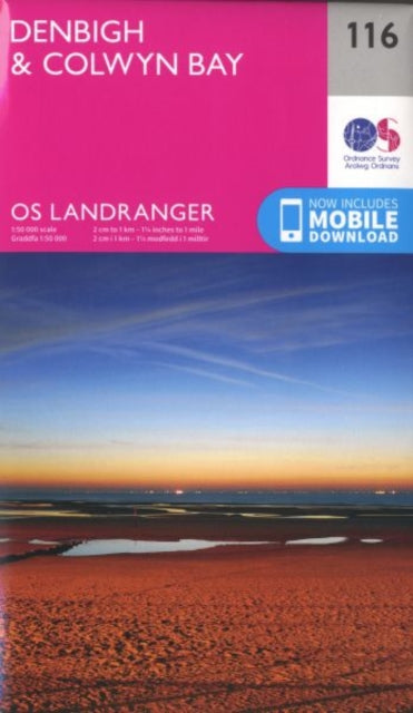 Book cover of: Denbigh & Colwyn Bay. By: Ordnance Survey