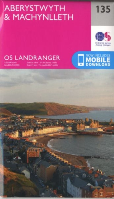 Book cover of: Aberystwyth & Machynlleth. By: Ordnance Survey