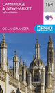 Book cover of: Cambridge, Newmarket & Saffron Walden. By: Ordnance Survey