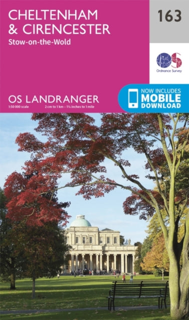 Book cover of: Cheltenham & Cirencester, Stow-on-the-Wold. By: Ordnance Survey