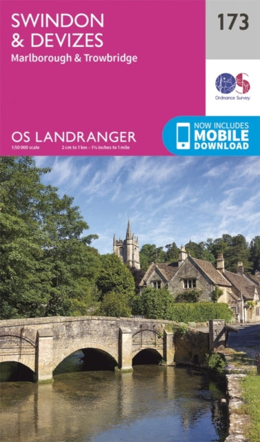 Book cover of: Swindon, Devizes, Marlborough & Trowbridge. By: Ordnance Survey
