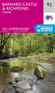 Book cover of: Barnard Castle & Richmond. By: Ordnance Survey